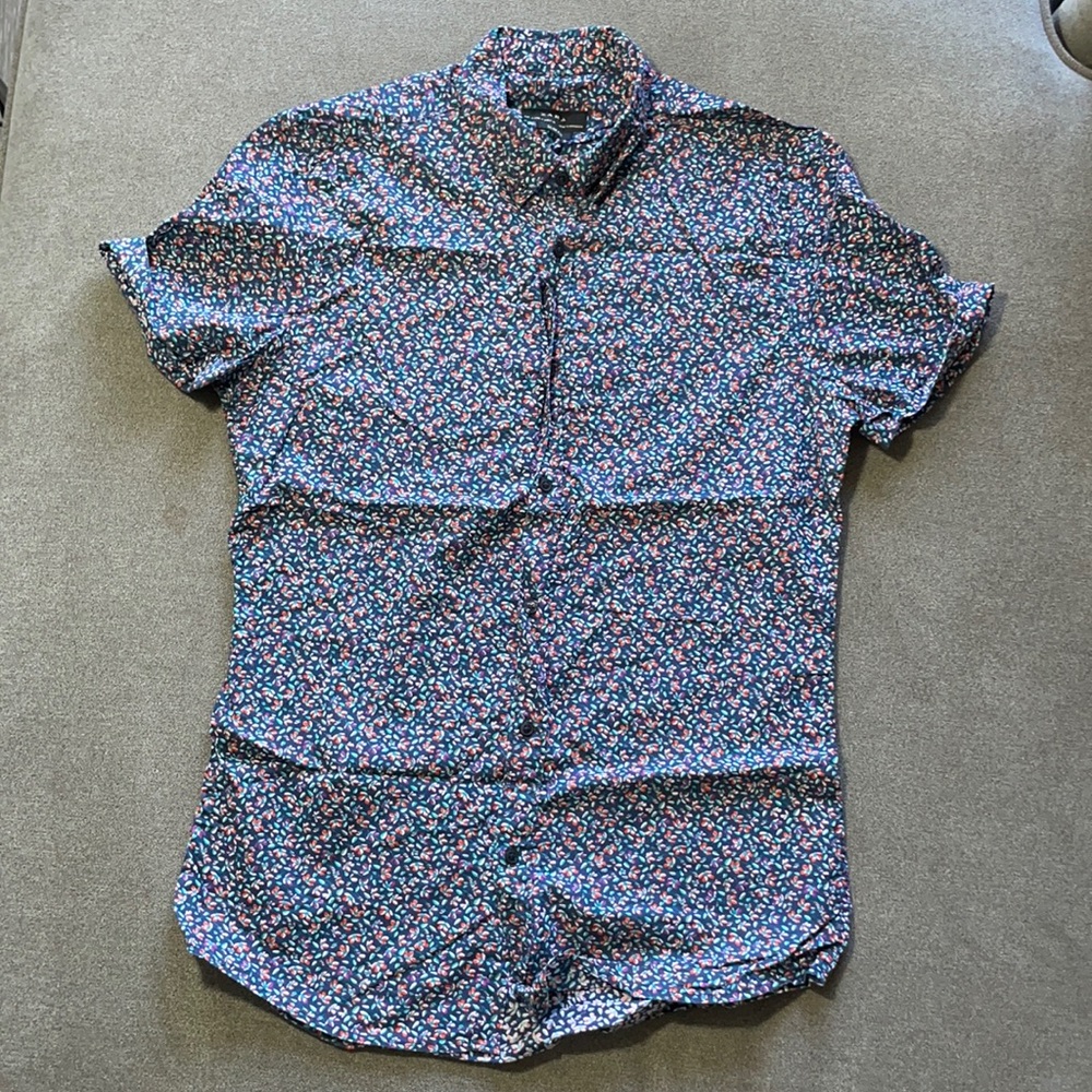Zara Floral Shirt (Slim Fit)